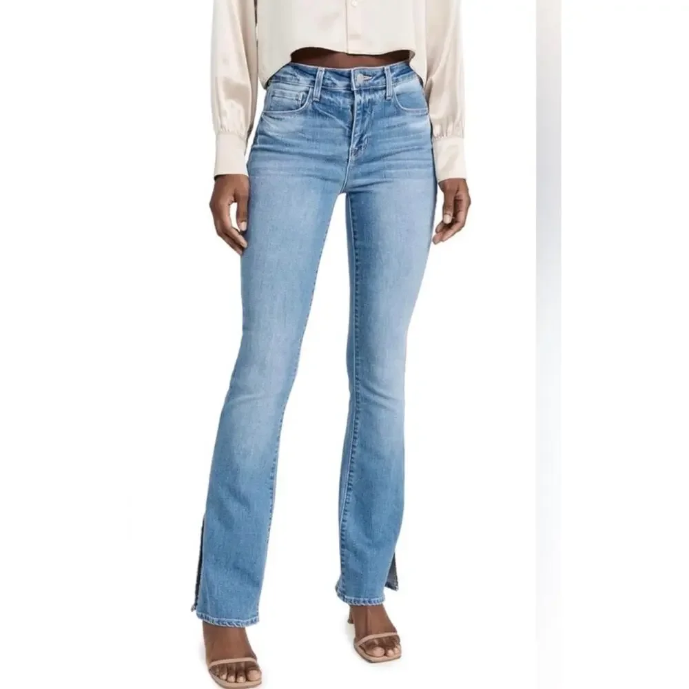 L'AGENCE Abilene High Rise Sleek Baby Boot jeans Size 29 - Picture 1 of 7